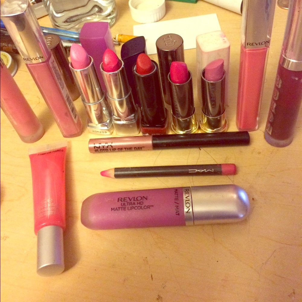 💄SEPHORA MIXED LIPSTICK SET (swatch&cleaned)💄