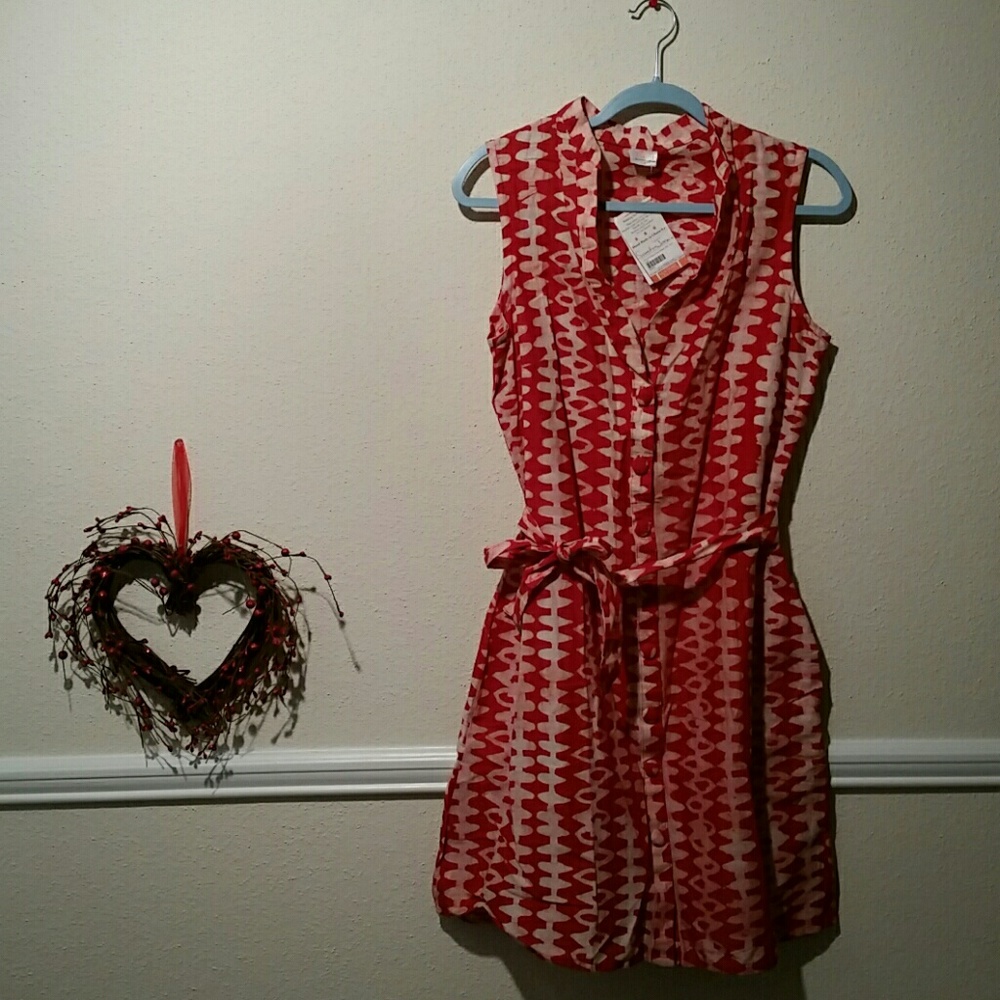 One of a kind artisan sleeveless dress- Never worn