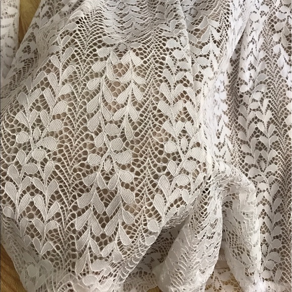 Boho V neck sexy lace Rompers jumpsuits - Picture 4 of 4