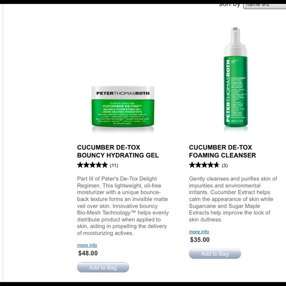 Peter thomas roth cucumber set - Picture 3 of 3