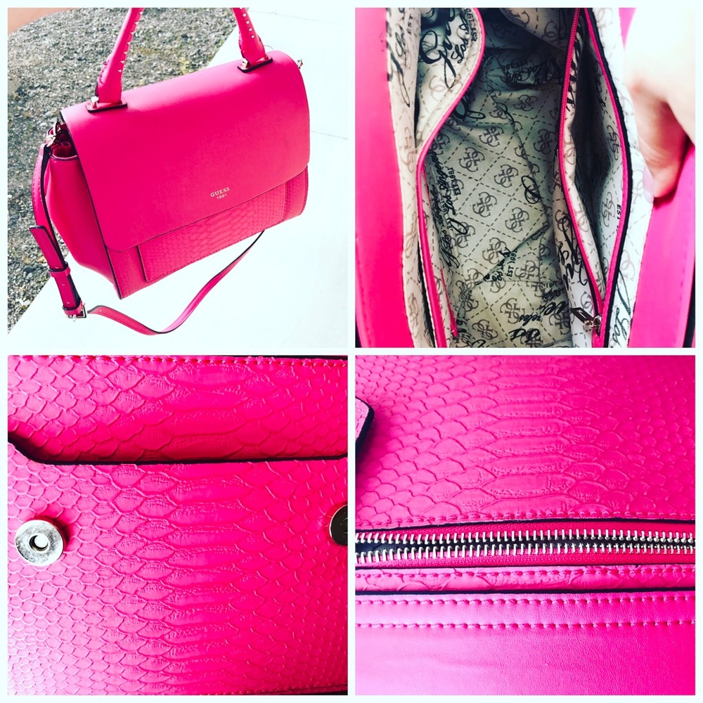 💕RARE PINK GUESS PURSE - Picture 3 of 3