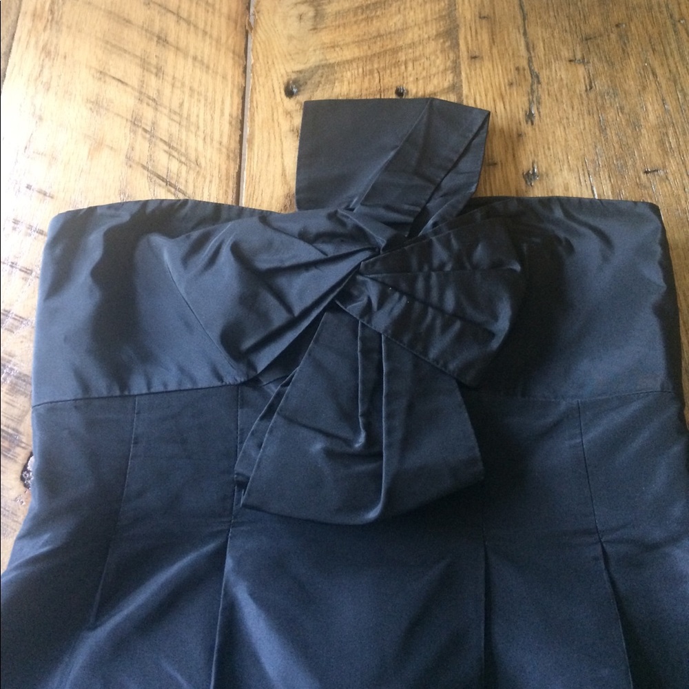 Jcrew Bow Monde Dress in silk taffeta