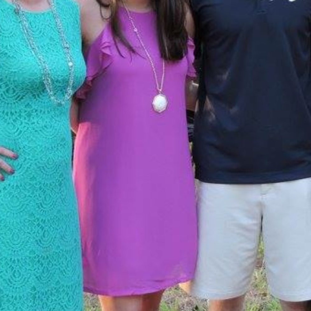 Purple dress