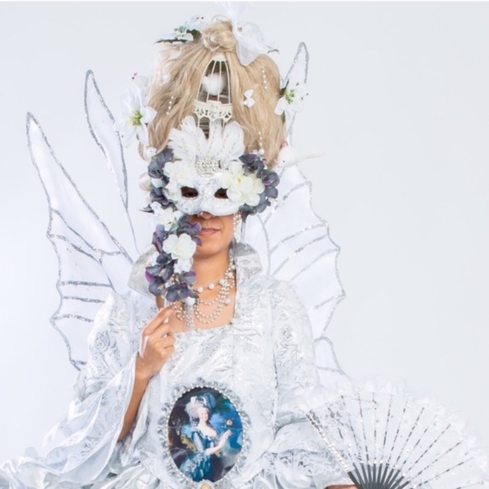 Marie Antoinette Halloween rococo costume top part