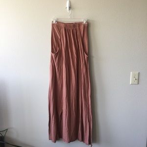 FP Copper Maxi Skirt