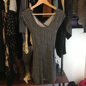 Brandy cross back floral dress