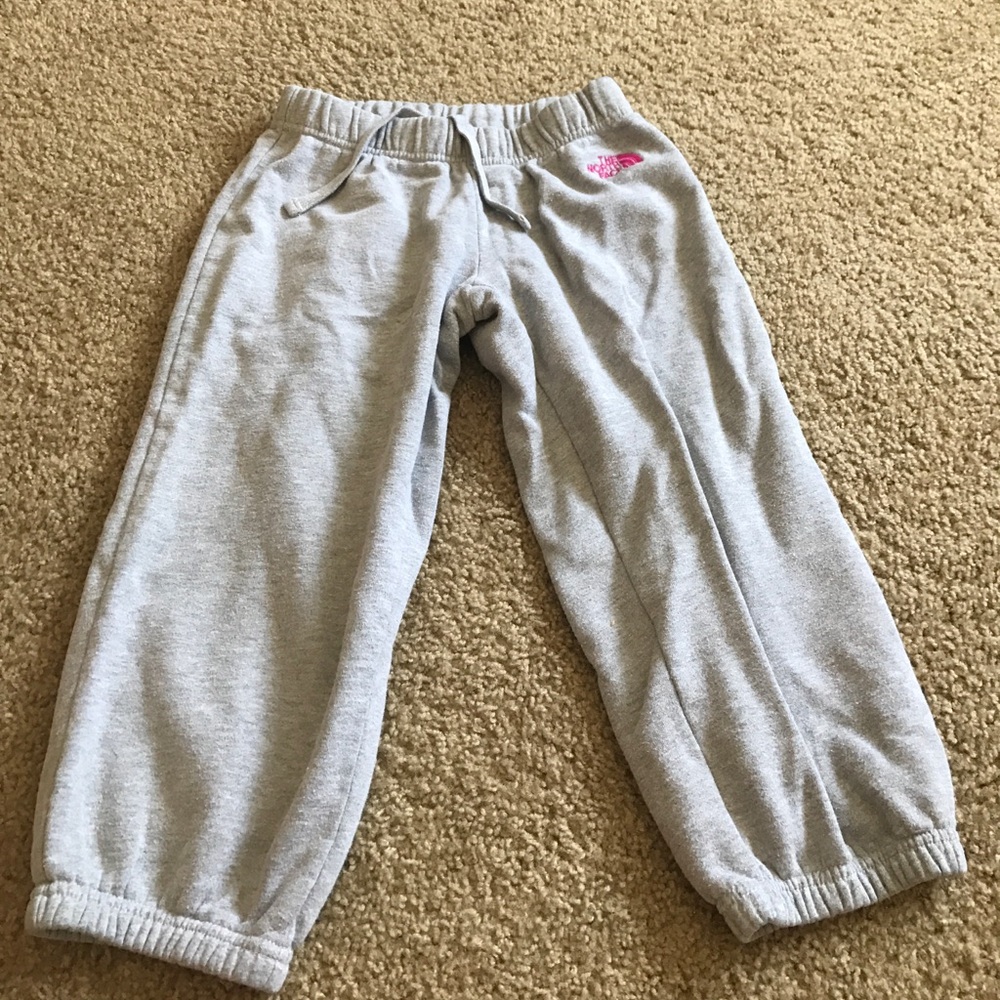 Grey North Face Capri Sweatpants