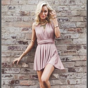 Hello molly fashion mini mocha dress