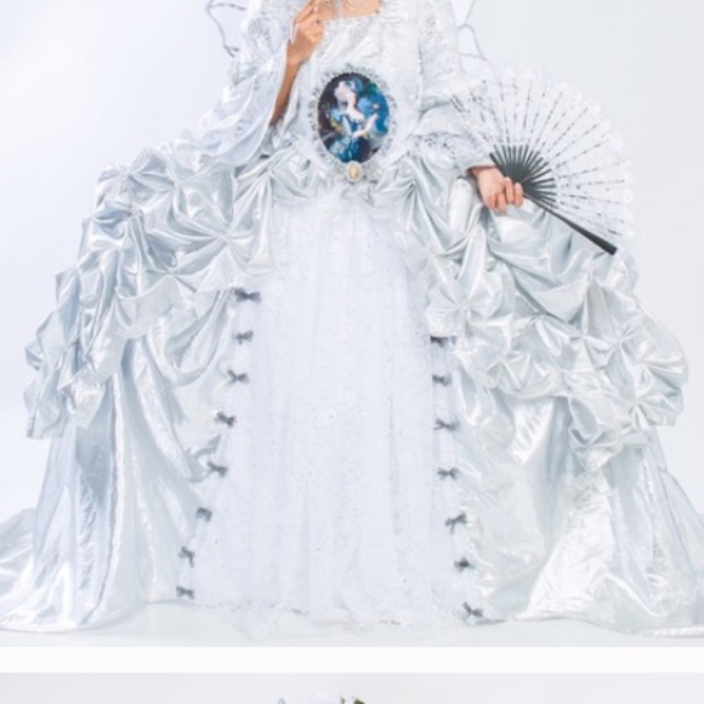 Marie Antoinette Halloween rococo costume skirt