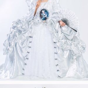 Marie Antoinette Halloween rococo costume skirt