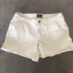 American Eagle Khaki Cream Pants