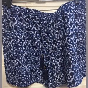 Vince Camuto Tassel Tie Waist Shorts