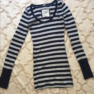 Abercrombie stripe shirt
