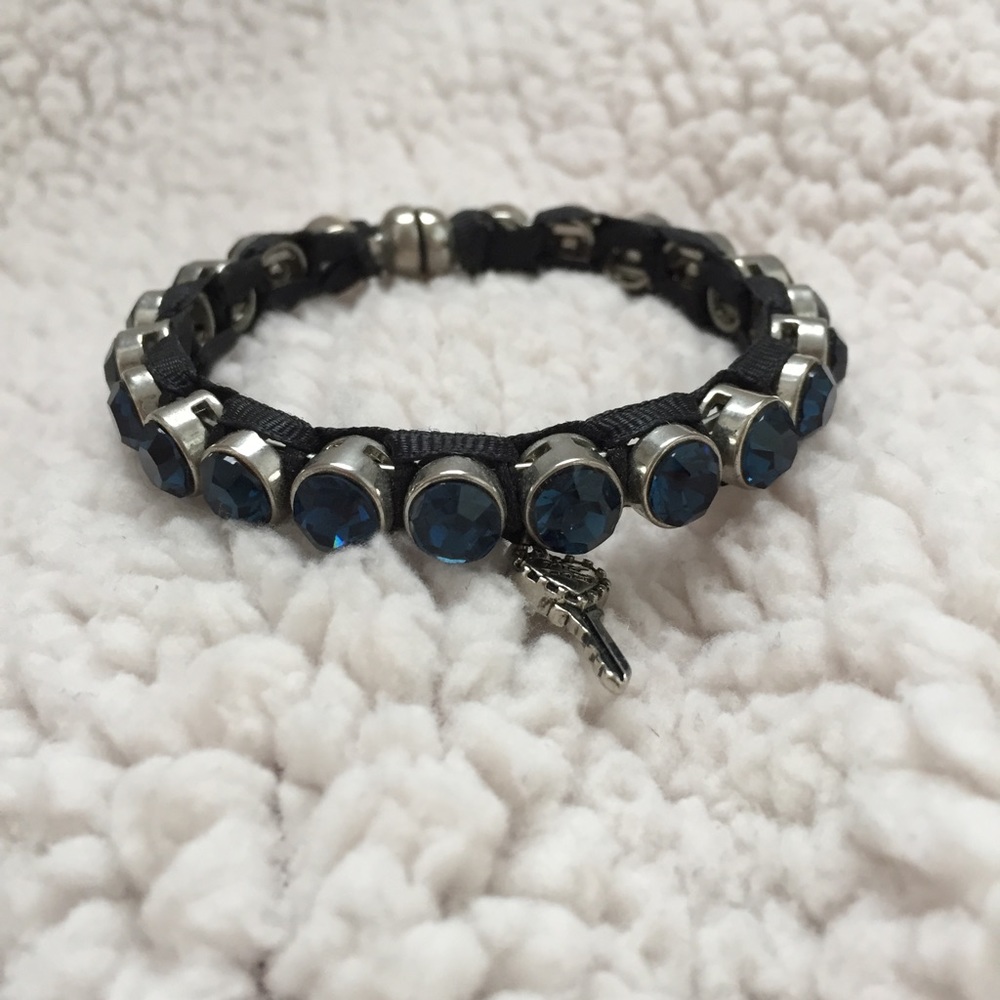 Betsey Johnson ribbon bracelet