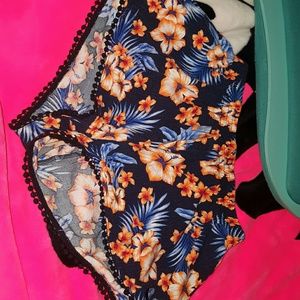 Victorias secret rare tropical beach shorts xs