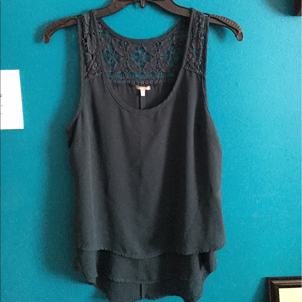Blue tank top