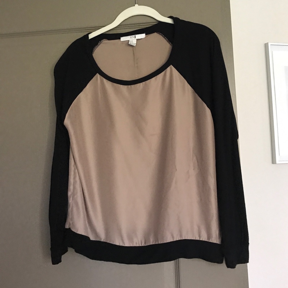 Forever 21 silky shirt