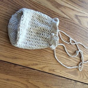 Hand crocheted purse