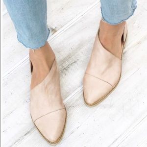 Freya Leather Slip Ons