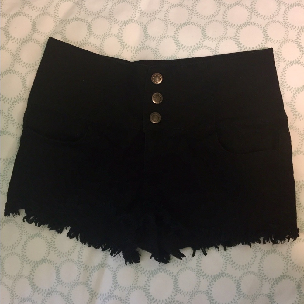 Black shorts