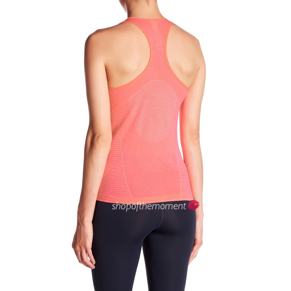 new ✦ New Balance ✦ M4M Seamless Tank ✦ Guava Strp - Picture 5 of 6