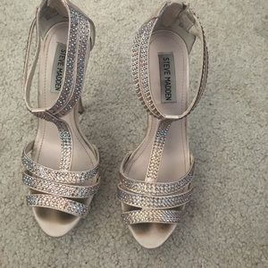 Rhinestone Steve Madden heels