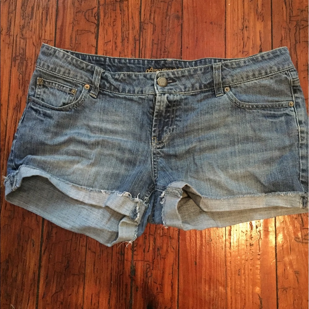 Denim shorts American Eagle