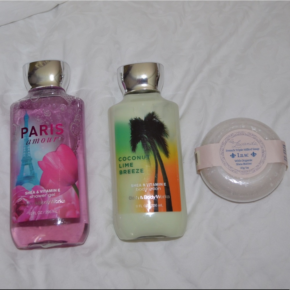 Body Wash Soaps and Lotion Set