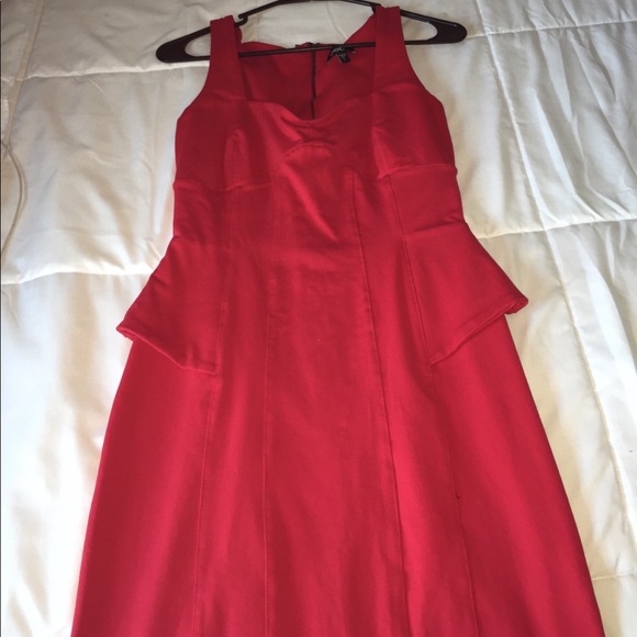 Bebe Red Formal Dress - Picture 4 of 4