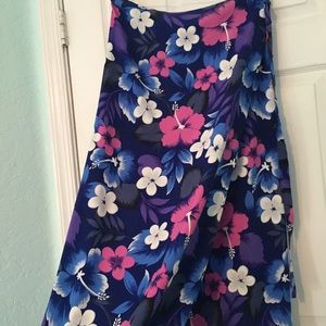 Floral Swimming suit cover up Hibiscus design