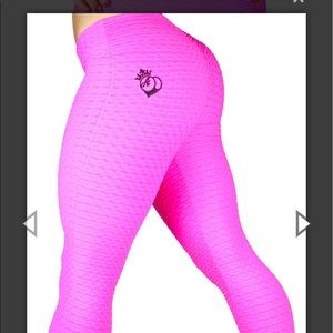Booty Queen Ideal Hot Pink Legging Large