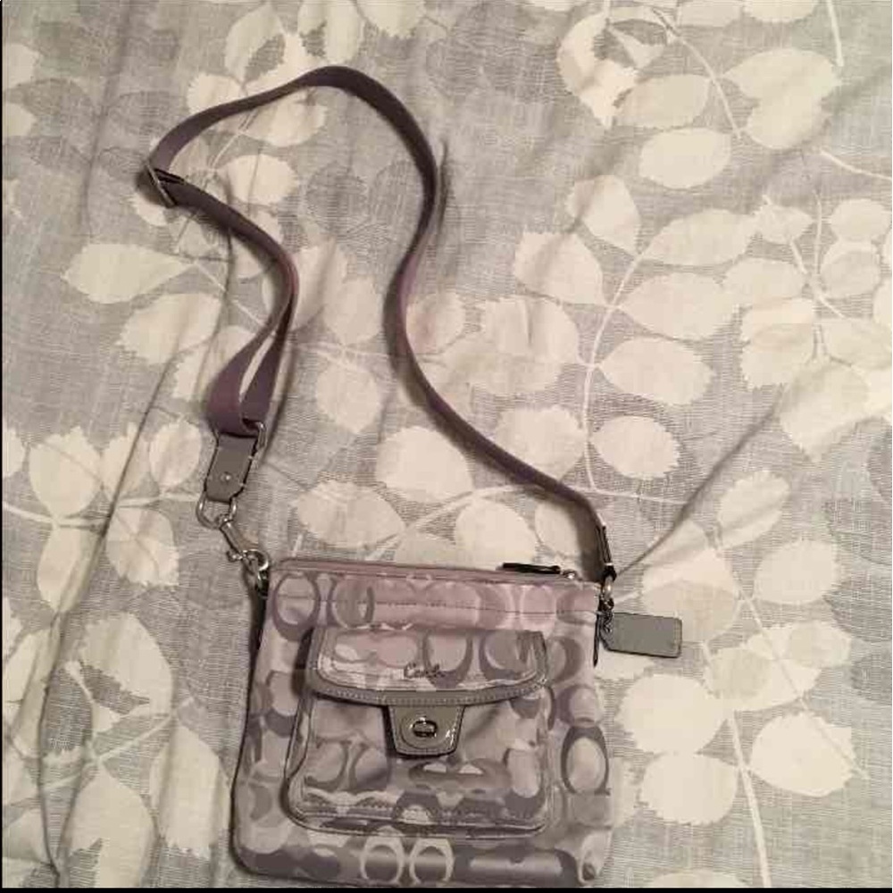 Grey Coach Crossbody