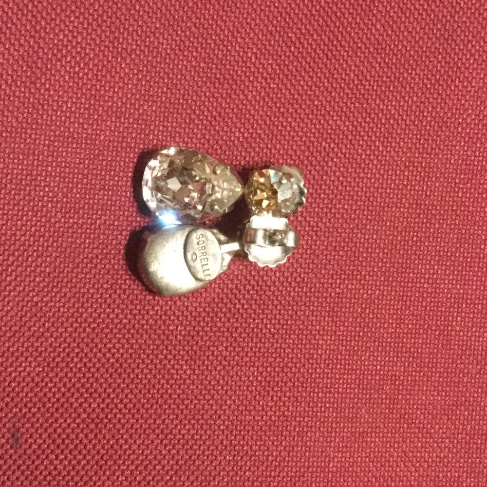 Sorrelli clear drop earrings