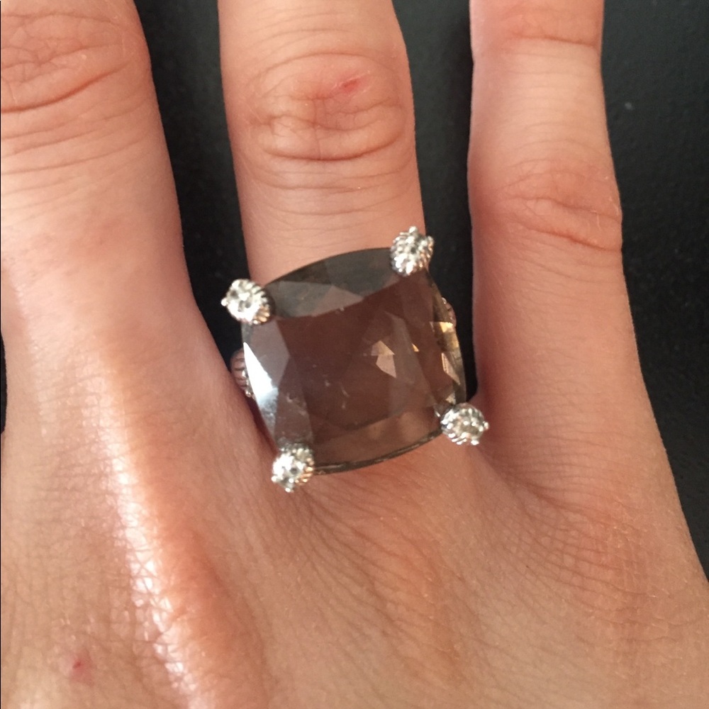 Judith Ripka Sterling Silver Ring
