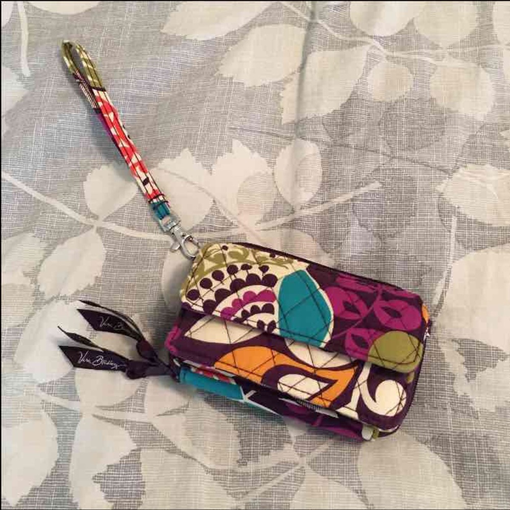 Vera Bradley crossbody/wristlet combo wallet