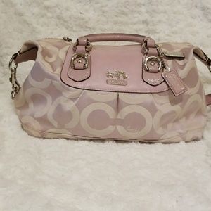 Coach, soft pink, purse