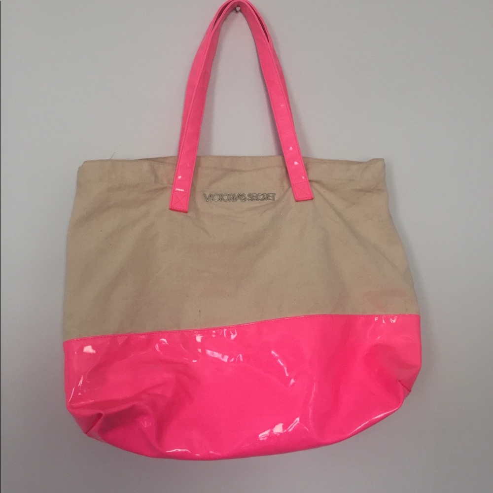 VS pink beach bag
