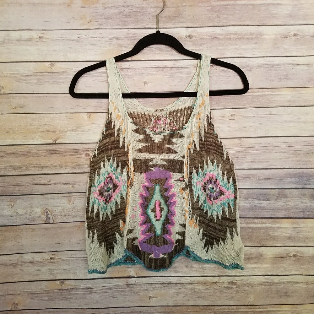 Free People Knit Blouse