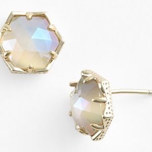 ISO Kendra Scott Macy earrings iridescent Slate