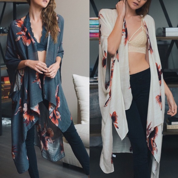 Floral print - CREAM - Picture 3 of 3