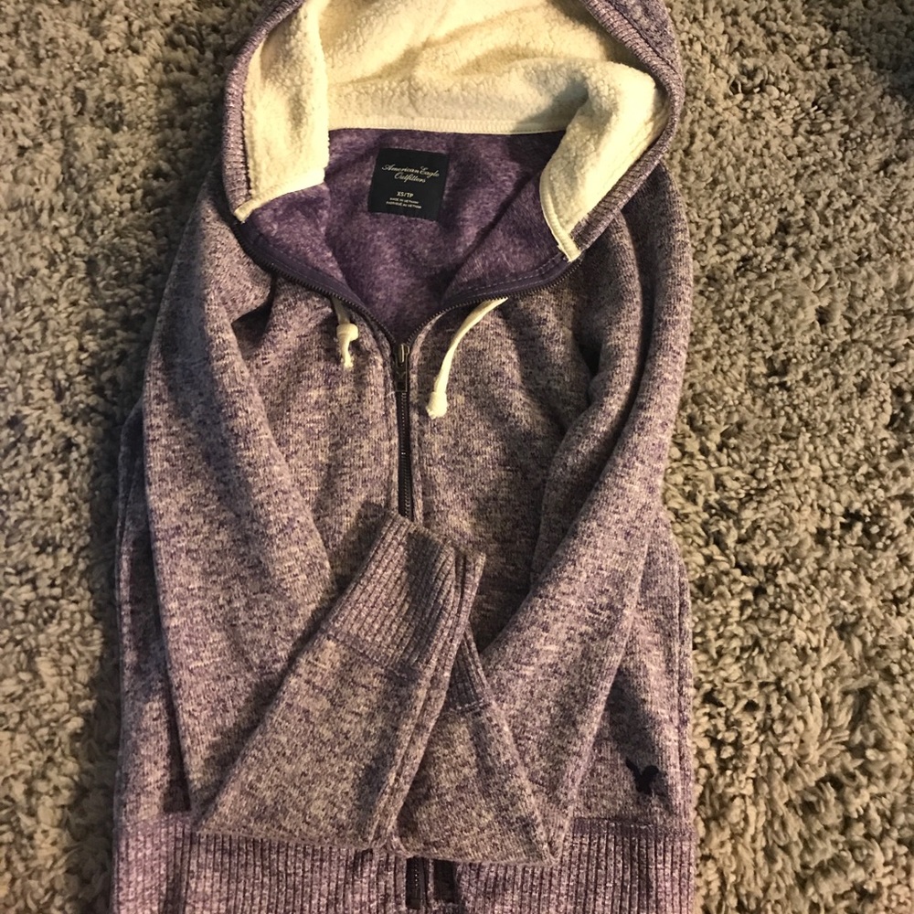 Brand new zip up sweat shirt