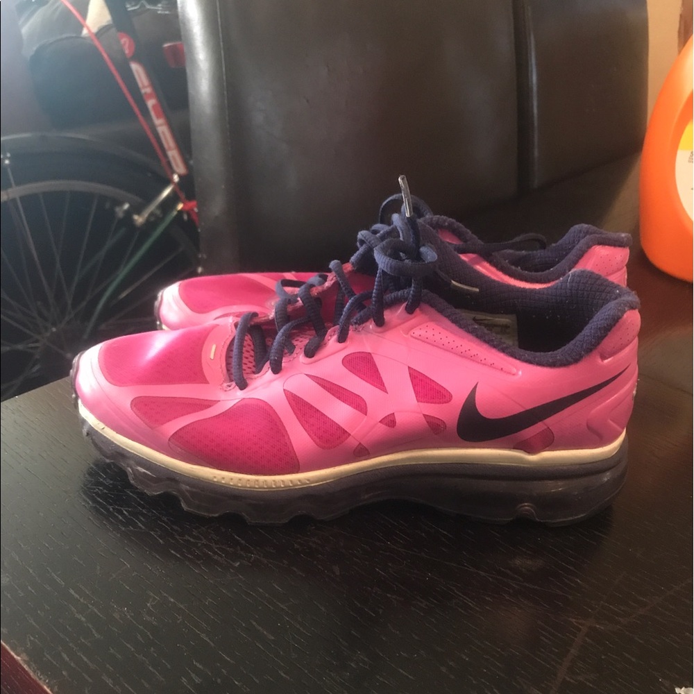 Purple and pink Nike AirMax