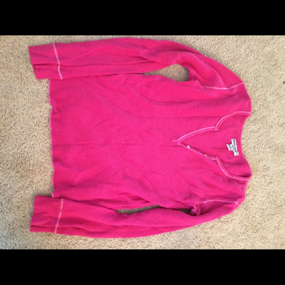 Hot pink long sleeved shirt