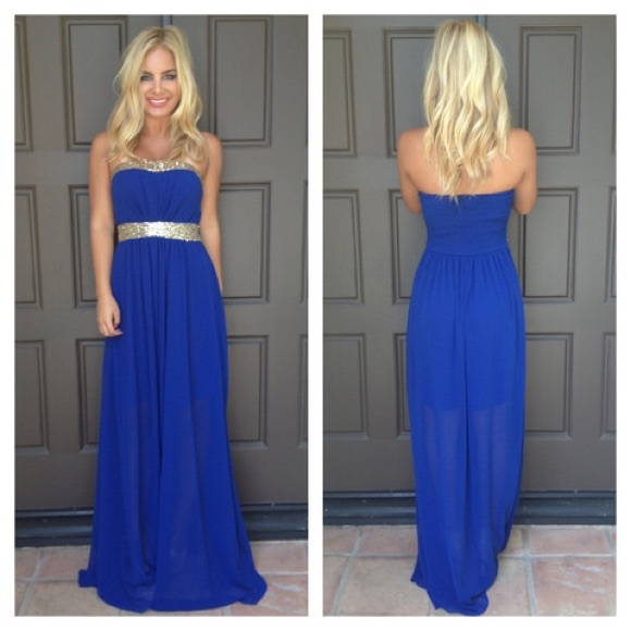 Dresses & Skirts - Dainty Hooligan Royal Blue Dress