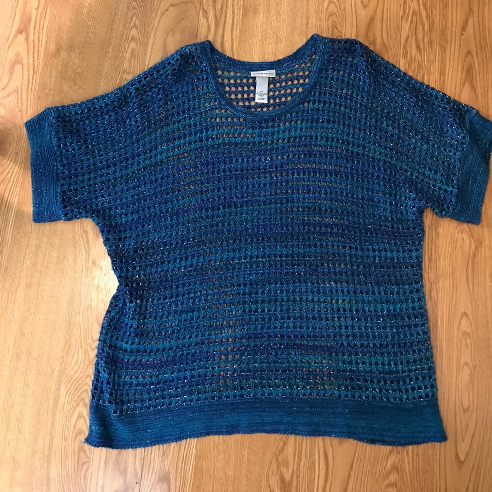 Catherines crocheted top sz 1x