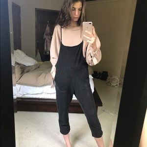 Charcoal overalls