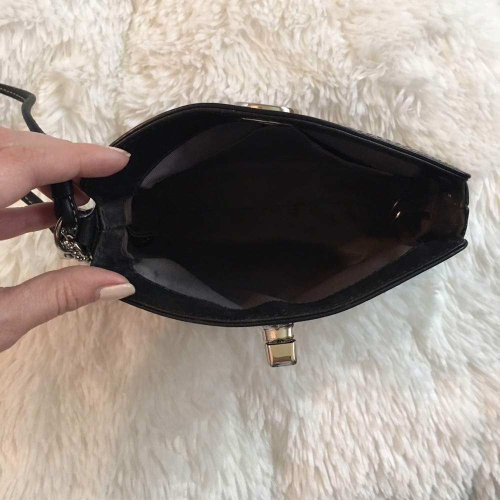 Coach Genuine Leather Mini Cosmetic Bag - Picture 4 of 4