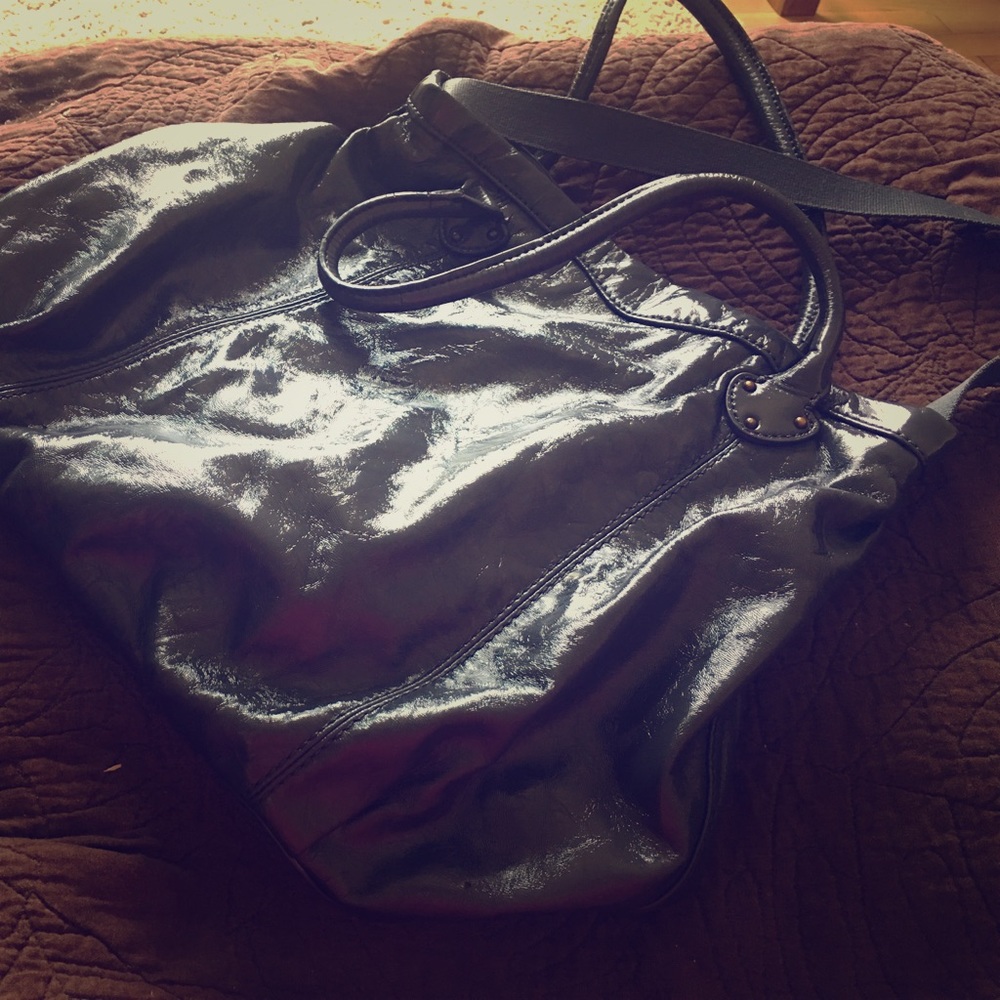 Gap grey leather purse!