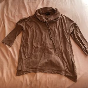 Light brown Forever 21 crunchy neck pull over