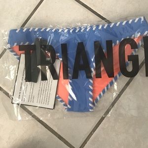 Triangl blue bottoms